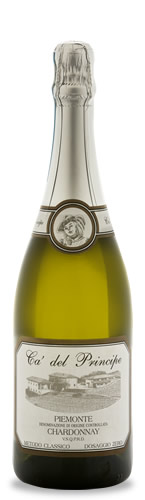 Fotografia bottiglia Piemonte D.O.C. Chardonnay Metodo Classico V.S.Q.P.R.D. Millesimato 2011 Dosaggio Zero
