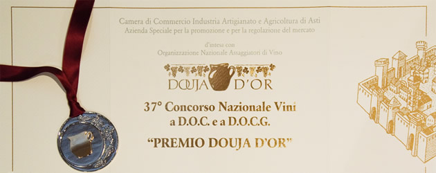 “Douja D'Or award”, 37th national D.O.C. and D.O.C.G. wine competition.