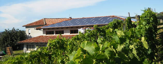 Impianto fotovoltaico.