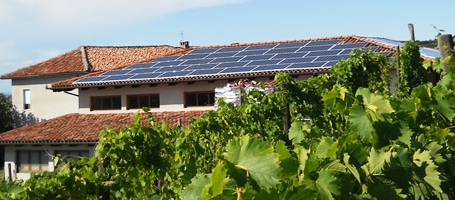 Impianto fotovoltaico.