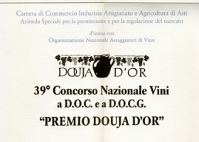 "Douja D'Or award", 39th national D.O.C. and D.O.C.G. wine competition.