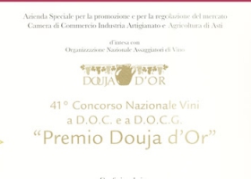 "Douja D'Or award", 41th national D.O.C. and D.O.C.G. wine competition.